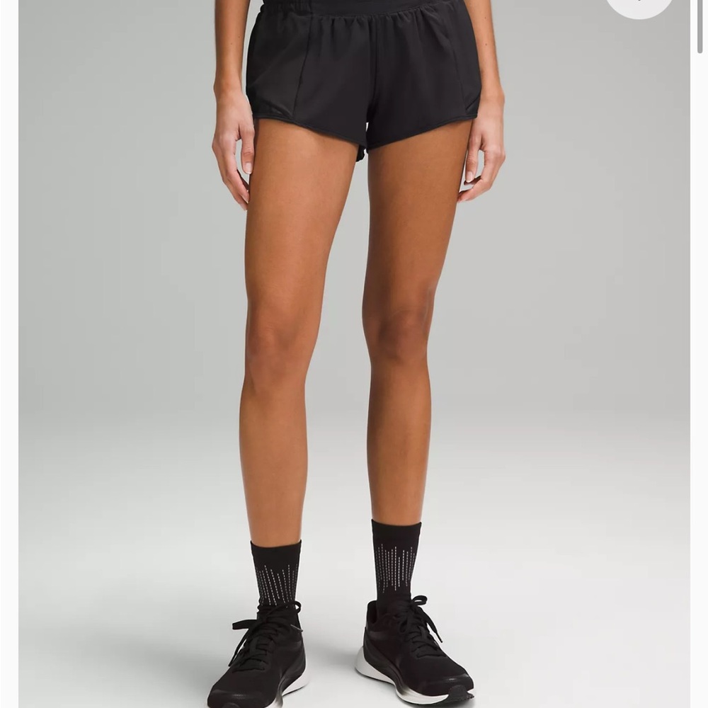 lululemon athletica Black Athletic Shorts